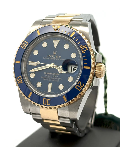 Pre-owned Rolex Submariner Date 116613 - 2020 - 18k Yellow Gold & Stainless Steel Ceramic Bezel S16459