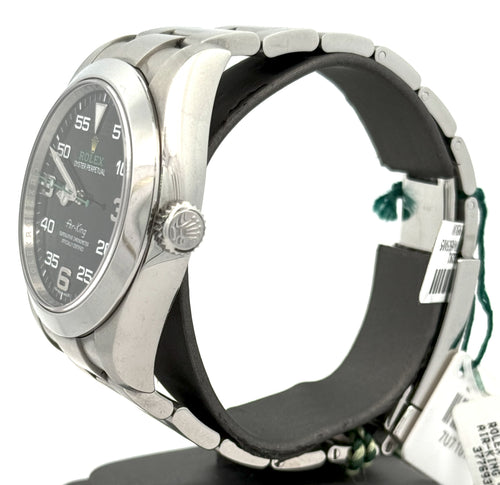 Pre-owned Rolex Air King 116900 - 2017 - Black Dial - Stainless Steel, S108292