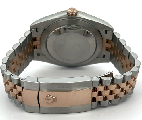 Pre-owned Rolex Datejust 41mm - 126331 - 2018 - 18k Rose Gold & Stainless Steel -  Dial - S14209