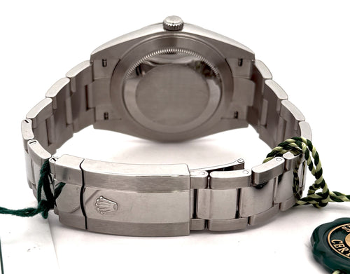 Pre-owned Rolex Datejust 41 Blue Roman Dial  - 126300 - 41mm - Stainless Steal , S107947