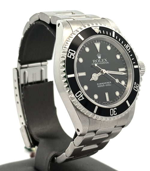 Pre-Owned Rolex Submariner (No Date) 14060, Stainless Steel Watch 40mm, S108314