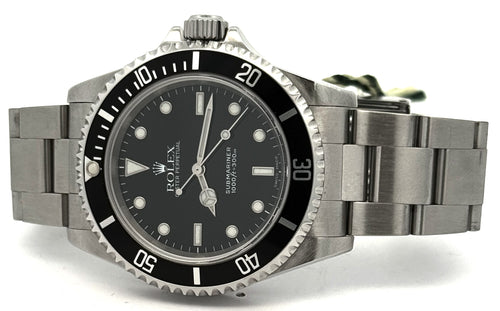 Pre-Owned Rolex Submariner (No Date) 14060, Stainless Steel Watch 40mm, S108314