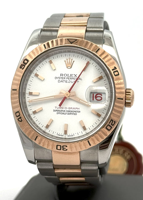 Pre-Owned Rolex Datejust Turn-O-Graph 36mm Watch, 116261, S105810
