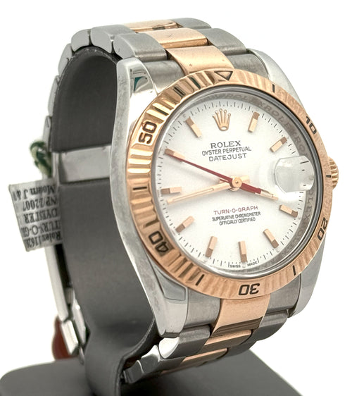 Pre-Owned Rolex Datejust Turn-O-Graph 36mm Watch, 116261, S105810