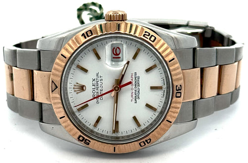 Pre-Owned Rolex Datejust Turn-O-Graph 36mm Watch, 116261, S105810