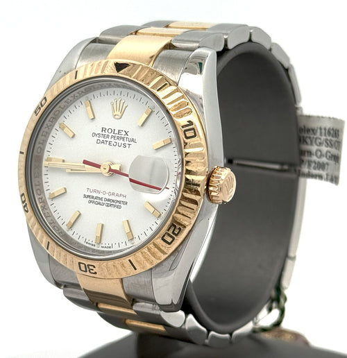 Pre-Owned Rolex Datejust Turn-O-Graph 36mm Watch, 116263, S108547