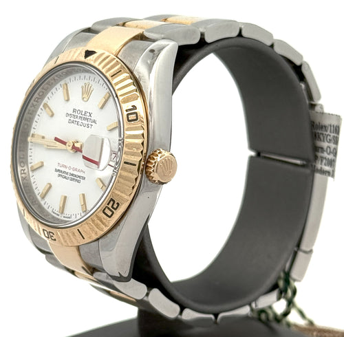 Pre-Owned Rolex Datejust Turn-O-Graph 36mm Watch, 116263, S108547
