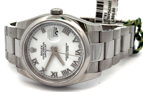 Pre-Owned Rolex Datejust 36mm 116200 Watch, S105781