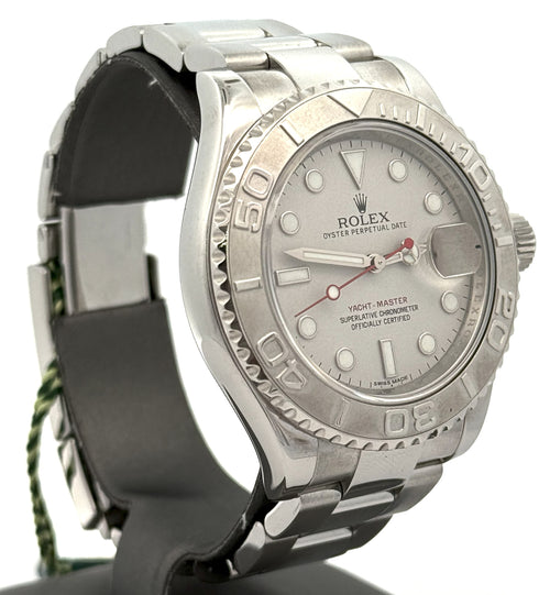 Pre-Owned Rolex Yacht-Master 116622 Platinum Bezel 40mm Watch, S108139