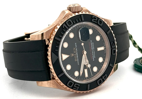 Pre-Owned Rolex Yacht-Master 126655 Rose Gold 40mm Watch, S15204