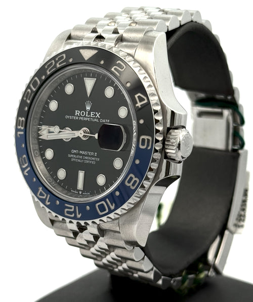 Pre-Owned Rolex GMT-Master II 126710BLNR Batgirl, Stainless Steel Watch 40mm, S108312