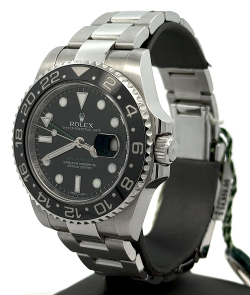 Pre-Owned Rolex GMT-Master II 116710LN, Stainless Steel Watch 40mm, S16098