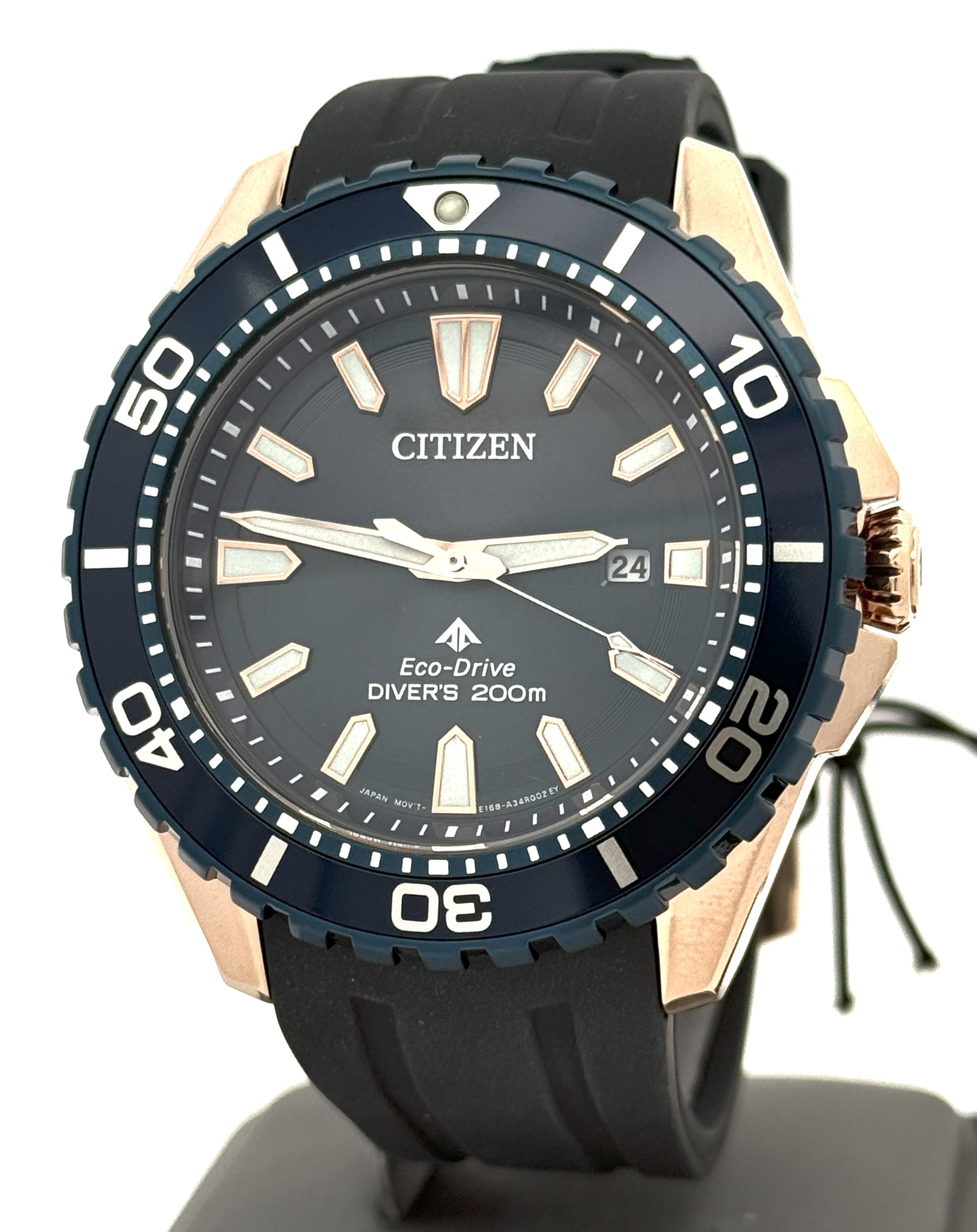 Citizen Promaster Dive Dark Blue Dial 45mm Watch, BN0196-01L