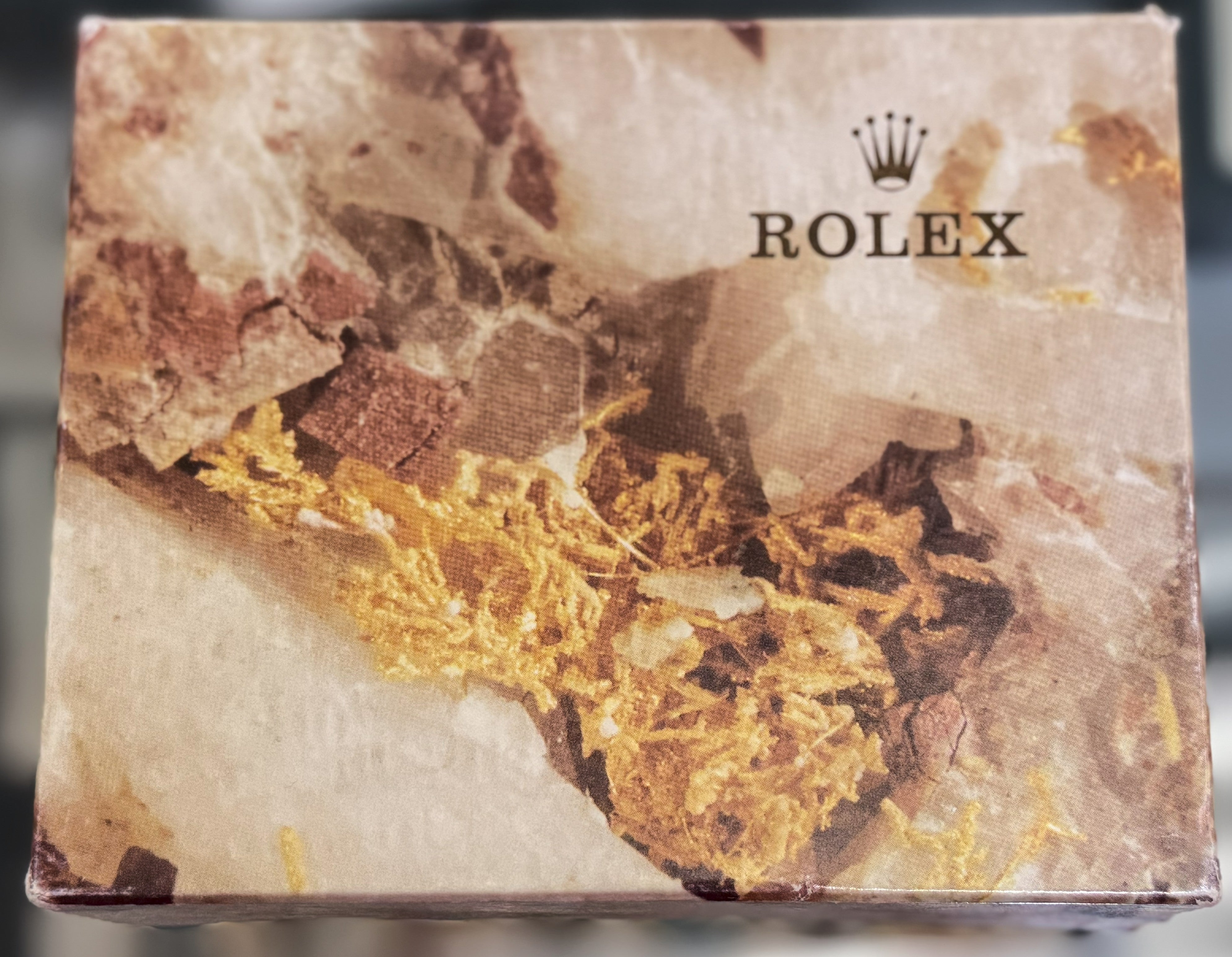 VINTAGE ROLEX WATCH BOX MONTRES ROLEX S.A.GENEVE SUISSE 14.00.02 (Pre-