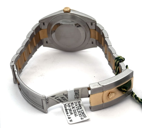 Pre-Owned Rolex Datejust 41mm 2 tone 18k Yellow Gold Watch 126333, Fluted bezel, S107788