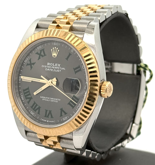 Pre-Owned Rolex Datejust 41mm, 2 tone 18k Yellow Gold Watch, 126333, S16465