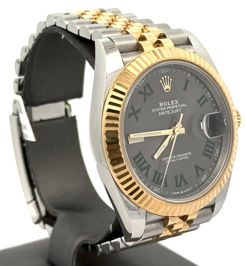 Pre-Owned Rolex Datejust 41mm, 2 tone 18k Yellow Gold Watch, 126333, S16465