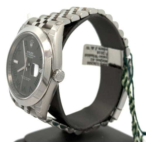 Pre-Owned Rolex Datejust 41mm SS Watch 126300 Smooth bezel, S106464