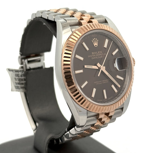 Pre-Owned Rolex Datejust 41mm, 2 tone 18k Rose Gold Watch, 126331, S14753