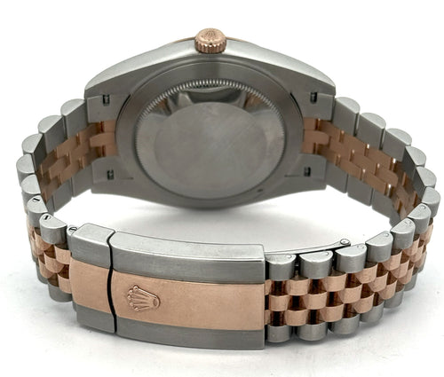 Pre-Owned Rolex Datejust 41mm, 2 tone 18k Rose Gold Watch, 126331, S14753