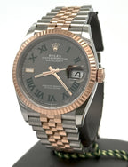 Pre-Owned Rolex Datejust 36mm, 2 tone 18k Rose Gold Watch, 126231, S108374