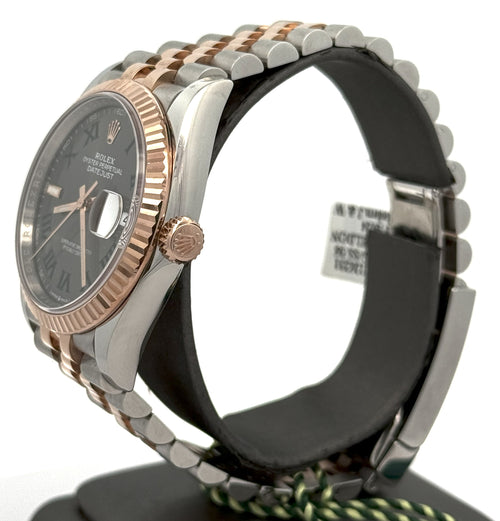 Pre-Owned Rolex Datejust 36mm, 2 tone 18k Rose Gold Watch, 126231, S108374