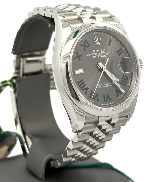 Pre-Owned Rolex Datejust 36mm SS Watch 126200 Smooth bezel, S15809