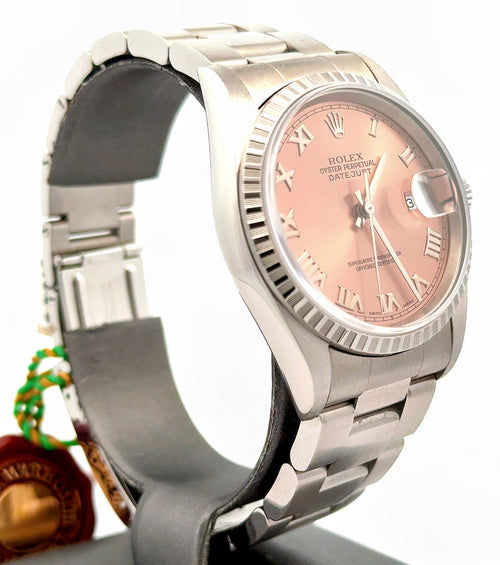 Pre-Owned Rolex Datejust 36mm 16220 Watch, S108528