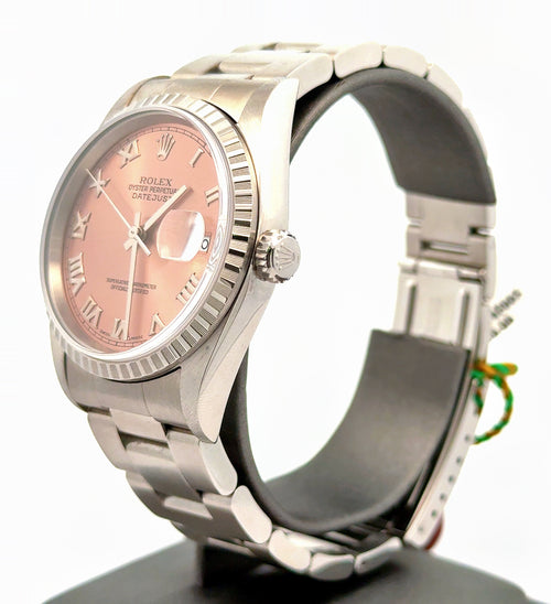 Pre-Owned Rolex Datejust 36mm 16220 Watch, S108528