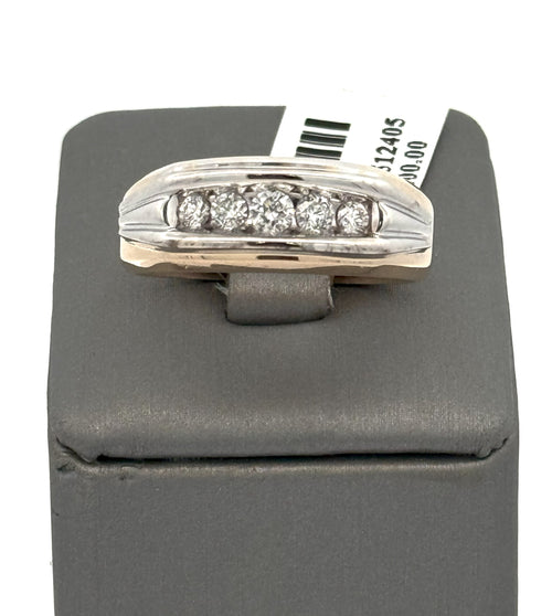 14k Yellow Gold 0.75 CT Diamond Men's Ring, S108592