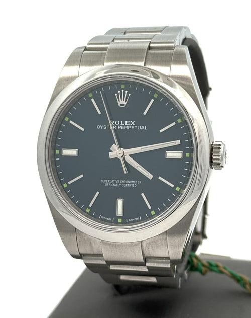Pre-Owned Rolex Oyster Perpetual 39mm Stainless Steel Watch 114300 S107265