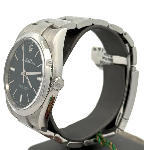 Pre-Owned Rolex Oyster Perpetual 39mm Stainless Steel Watch 114300 S107265