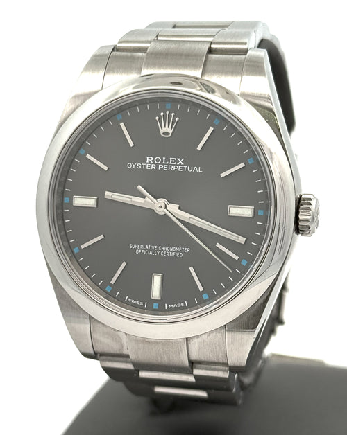 Pre-Owned Rolex Oyster Perpetual 39mm Stainless Steel Watch 114300 S108607