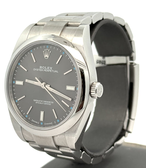 Pre-Owned Rolex Oyster Perpetual 39mm Stainless Steel Watch 114300 S108607