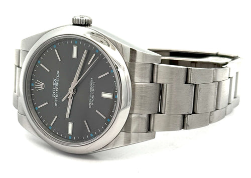 Pre-Owned Rolex Oyster Perpetual 39mm Stainless Steel Watch 114300 S108607