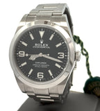 Pre-Owned Rolex Explorer 39mm Stainless Steel Watch 214270, S108475