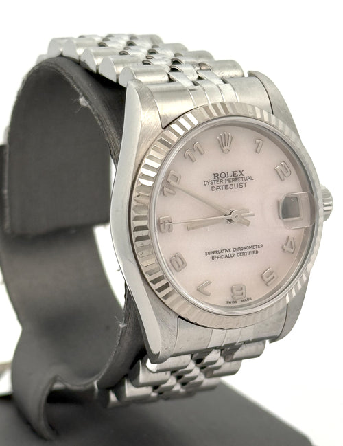 Pre-Owned Rolex Datejust 31mm Stainless Steel Watch 68274, S108052