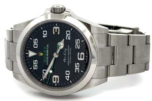 Pre-Owned Rolex Air King 40mm Stainless Steel Watch 126900, S108606