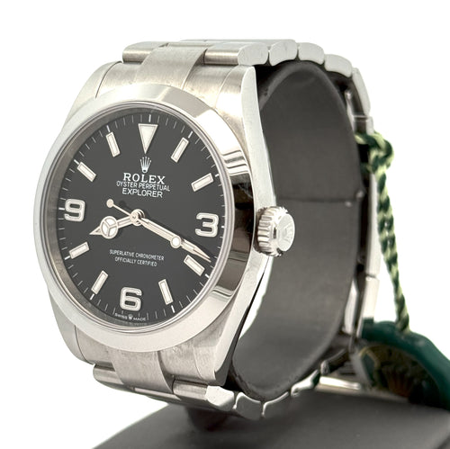 Pre-Owned Rolex Explorer 40mm Stainless Steel Watch 224270, S108600