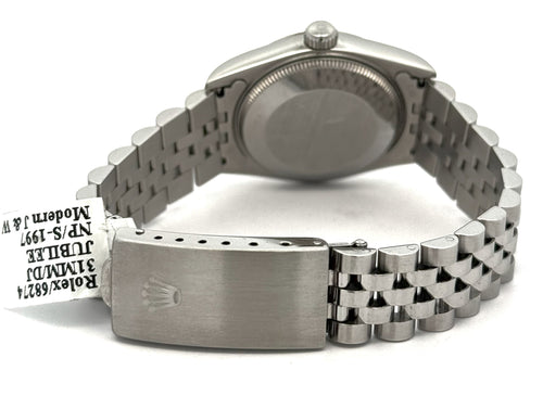 Pre-Owned Rolex Datejust 31mm Stainless Steel Watch 68274, S108050