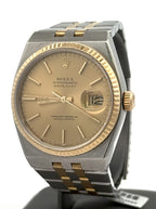 Pre-owned Rolex Datejust Oysterquartz Champagne Dial - 17013 - Yellow Gold, S108328