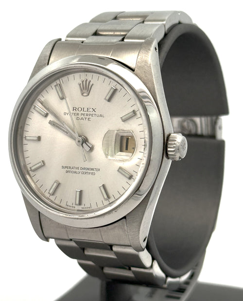 Pre-Owned Rolex Oyster Perpetual Date 34mm 1500 Watch, S108407