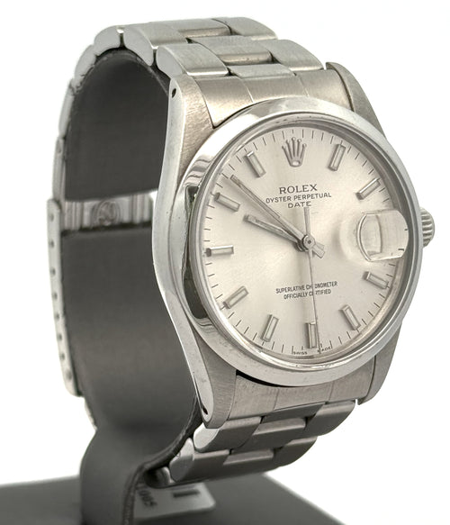 Pre-Owned Rolex Oyster Perpetual Date 34mm 1500 Watch, S108407