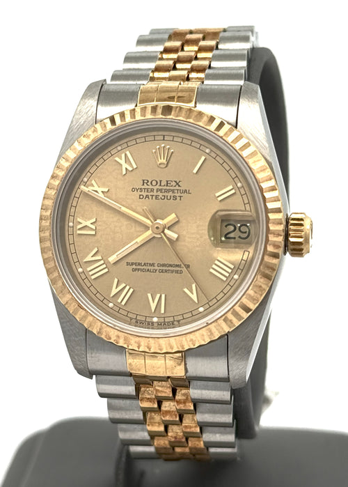 Pre-Owned Rolex Datejust 31mm - Champagne Dial - 68273 Watch, S16366