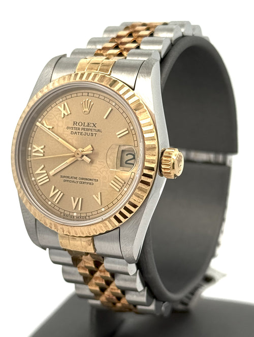 Pre-Owned Rolex Datejust 31mm - Champagne Dial - 68273 Watch, S16366