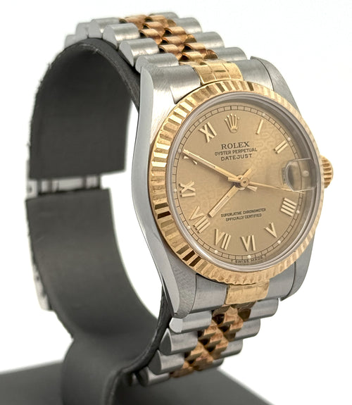 Pre-Owned Rolex Datejust 31mm - Champagne Dial - 68273 Watch, S16366