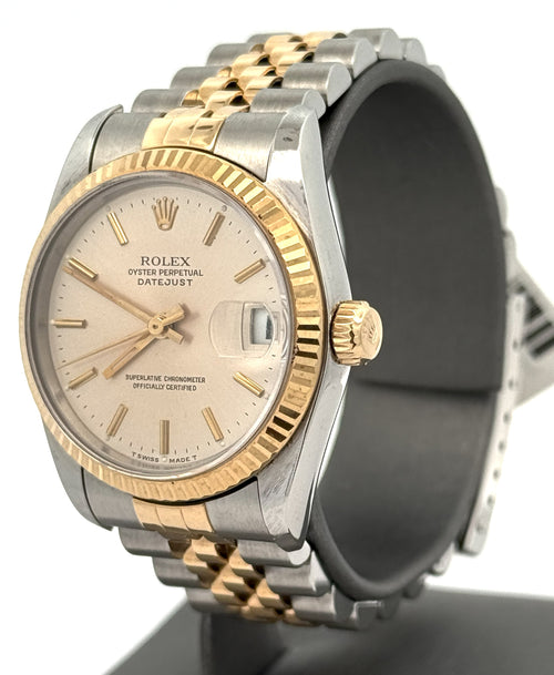 Pre-Owned Rolex Datejust 31mm - Cream Dial - 68243 Watch, S16389