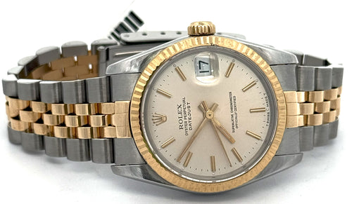 Pre-Owned Rolex Datejust 31mm - Cream Dial - 68243 Watch, S16389