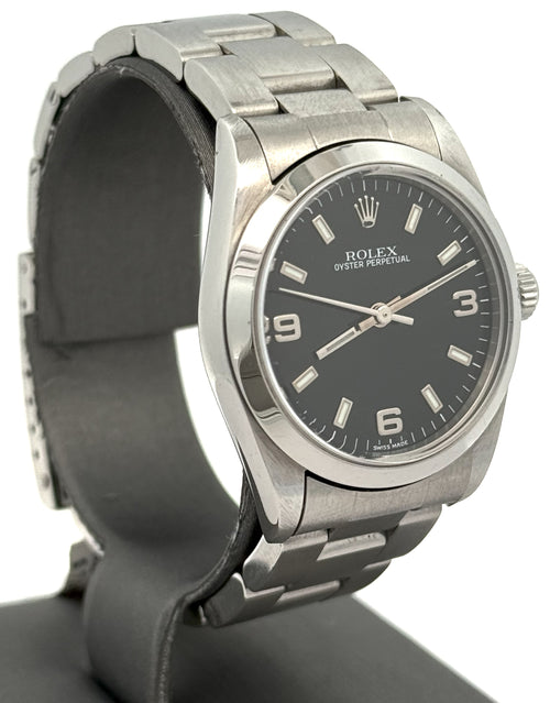 Pre-Owned Rolex Datejust 31mm - Black Dial - 77080 Watch, S108348