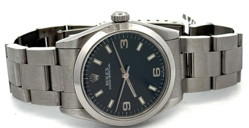 Pre-Owned Rolex Datejust 31mm - Black Dial - 77080 Watch, S108348